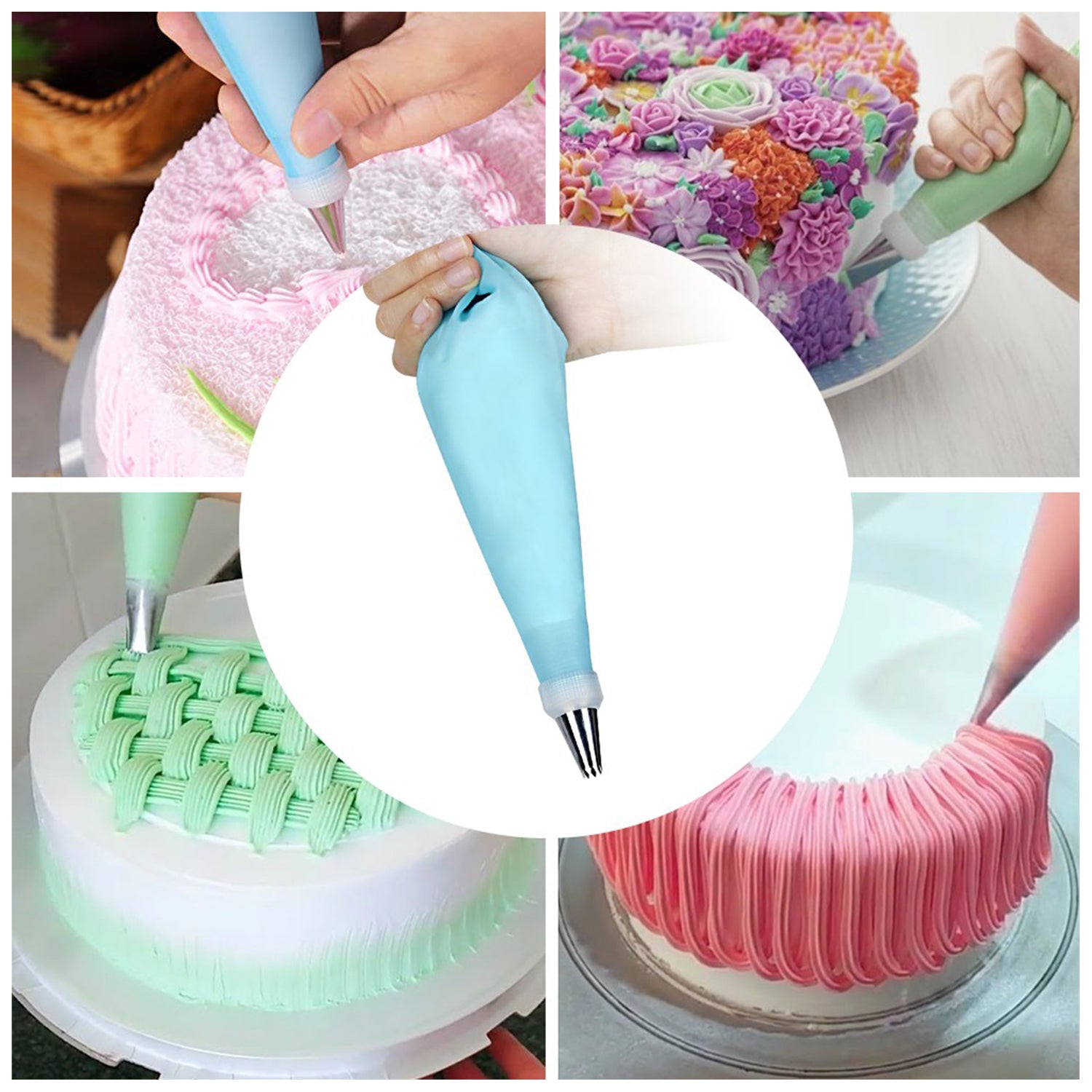 4722 Cake Nozzle Set And Cake Nozzle Tool Used For Making Cake And Pastry Decorations. 4722 Cake Nozzle Set And Cake Nozzle Tool Used For Making Cake And Pastry Decorations.
